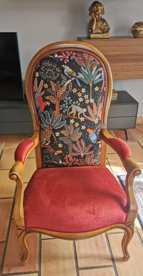 Fauteuil Voltaire / rénovation complète