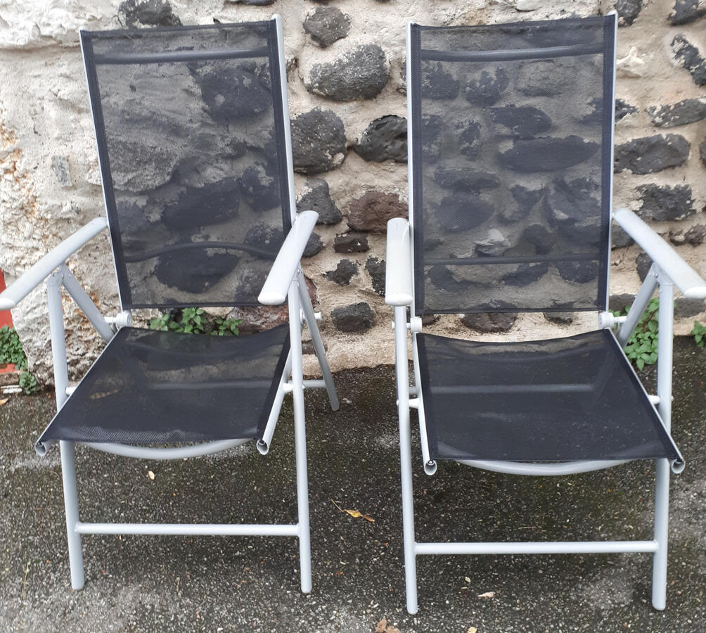 Sièges de jardin / Changement des toiles