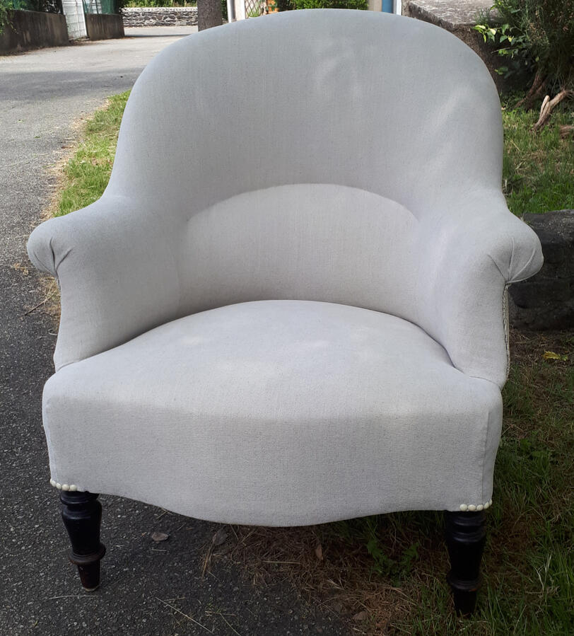 Fauteuil crapaud / Rénovation complète